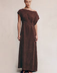 Marle Gaia Dress Chocolate