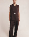 Marle Morrie Vest Chocolate