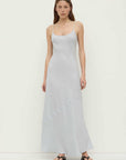 Assembly Label Colette Linen Slip Dress Cloud