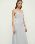 Assembly Label Colette Linen Slip Dress Cloud