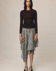 Marle Inez Skirt Echo Print
