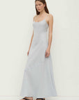 Assembly Label Colette Linen Slip Dress Cloud