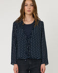 Remain Adina Top Indigo Spot