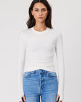 Remain Alba Long Sleeve Tee Bone