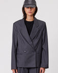 Remain Austin Blazer Charcoal