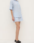 Assembly Label Ainslee Shorts Blue Check