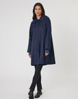 Marlow Arc Trench Coat Midnight