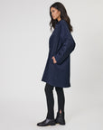 Marlow Arc Trench Coat Midnight