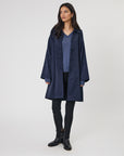 Marlow Arc Trench Coat Midnight