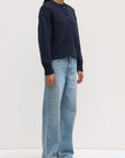 Assembly Label Ava Knit Cardigan Ink