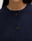 Assembly Label Ava Knit Cardigan Ink