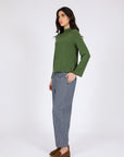 Marlow Beam Barrel Pant Ink Stripe