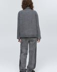 Marle Pea Jacket Stone