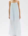 Assembly Label Cammy Stripe Maxi Dress Blue Haze