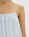 Assembly Label Cammy Stripe Maxi Dress Blue Haze