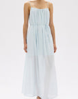 Assembly Label Cammy Stripe Maxi Dress Blue Haze