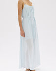 Assembly Label Cammy Stripe Maxi Dress Blue Haze