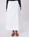 Marlow Cascade Skirt Chalk