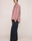 Marle Edie Shirt Rosewood Stripe