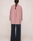 Marle Edie Shirt Rosewood Stripe