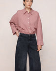 Marle Edie Shirt Rosewood Stripe