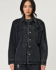 Remain Effie Shirt Washed Black