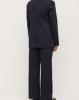 Assembly Label Ellen Twill Blazer Dark Navy