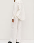 Assembly Label Emilia Denim Overshirt Vintage White