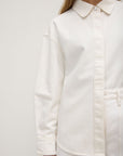 Assembly Label Emilia Denim Overshirt Vintage White