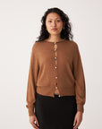 Francie Anni Cardigan Brown Sugar