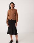 Francie Anni Cardigan Brown Sugar