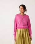Francie Anni Cardigan Rose Pink