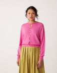 Francie Anni Cardigan Rose Pink