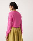 Francie Anni Cardigan Rose Pink
