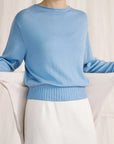 Francie Trinket Knit Celeste Blue