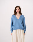 Francie Locket Knit Celeste Blue