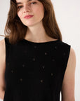 Francie Posy Cotton Vest