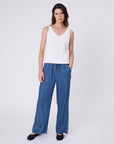 Marlow Fresco Pant Mid Wash Blue