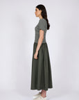 Marlow Fusion Dress Spruce Stripe
