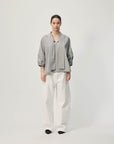Gregory Sion Blouse Grey Mini Check