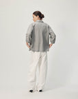 Gregory Sion Blouse Grey Mini Check