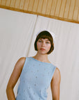 Francie Posy Cotton Vest