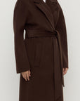 Assembly Label Ivy Wool Coat Ganache