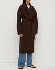 Assembly Label Ivy Wool Coat Ganache