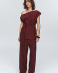 Marle Jude Top Pomegranate