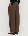 Assembly Label Jasmine Cotton Adjustable Barrel Pant Military