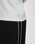 Marlow Legion Side Stripe Pant Black/White