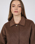 Marlow Loft Wool Coat Mushroom