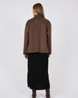 Marlow Loft Wool Coat Mushroom