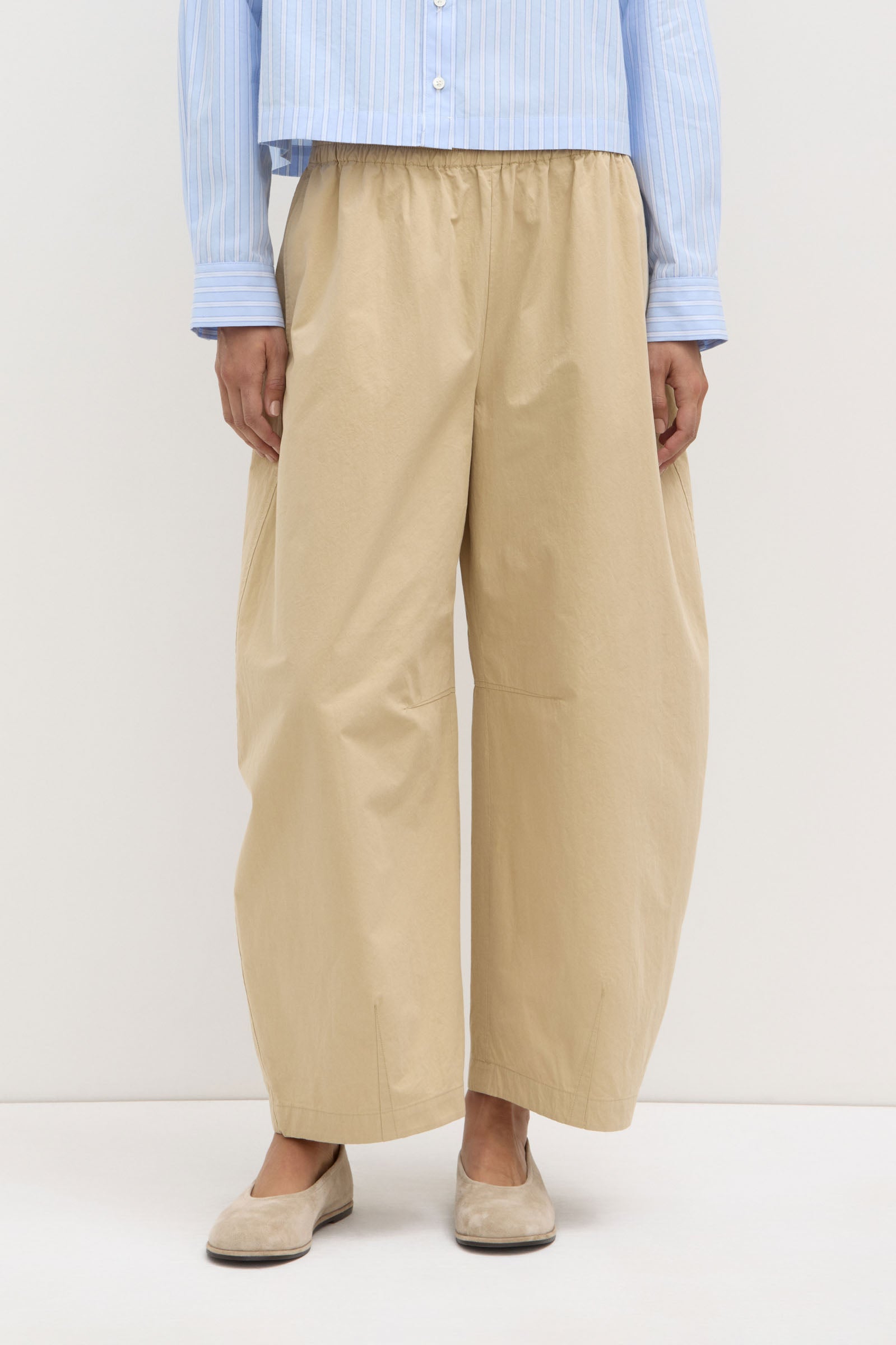Assembly Label Lola Barrel Pants Tan